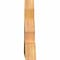 Ekena Millwork Richland Rough Sawn Timber Gable Bracket, Western Red Cedar, 36"W x 24"H x 4"D x 6"F, 16/12 Pitch GBW036X24X0406RIC00RWR - alternate 5